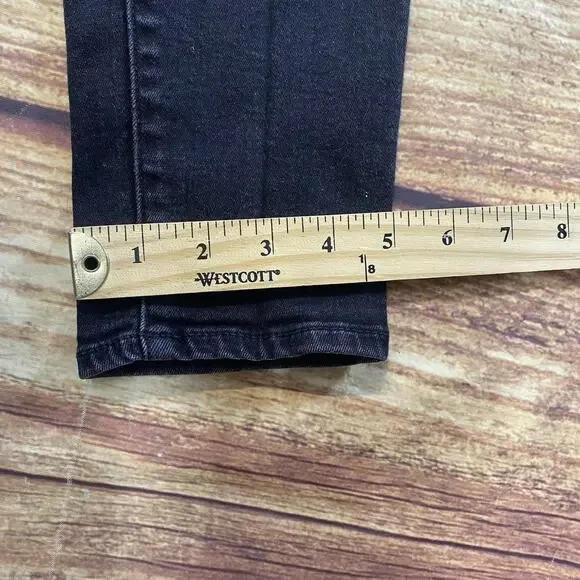 Old Navy Women’s Rockstar Super Skinny Low-Rise Jeans. Size 14 Light Wash Black - Picture 12 of 12